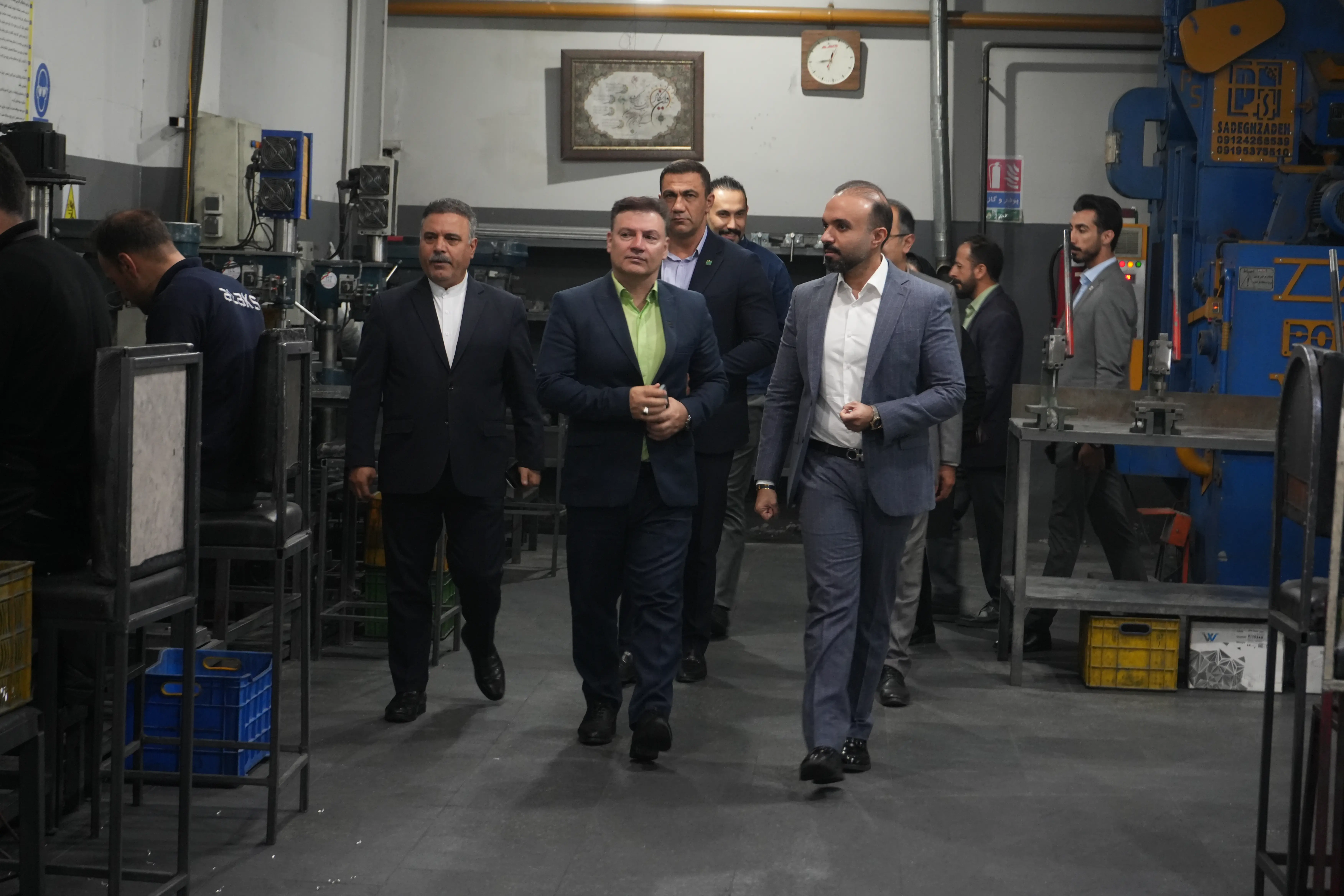 بازدید مدیر کل اداره استاندارد استان آذربایجان‌شرقی